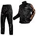 Giacca Pantaloni Impermeabile Moto Antipioggia Alta Visibilità Arancione Xs - Foto miniatura 2