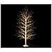 Albero Natalizio Luminoso Con 900 Luci Led Bianco Caldo Albero Di Natale Artificiale Per Interni Ed Esterni Altezza 1,5 Metri 144 Rami Luminosi - Foto miniatura 1