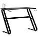 Scrivania da Gaming con Gambe a ZZ Nera 110x60x75 cm - Foto miniatura 2