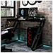 Scrivania da Gaming con Gambe a ZZ Nera 110x60x75 cm - Foto miniatura 1