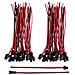 Cavo Coppie Jst 2pin 22awg Lunghezza Totale Mm135 (20 Maschi + 20 Femmine)  - Foto miniatura 1
