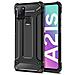 Custodia Armor Case Tpu Cover Per Samsung Galaxy A21s A217 Black - Foto miniatura 1