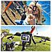 Supporto Braccio Snodabile Professionale Universale Per Gopro Hd Hero - Nylox Action Cam Trevi Blu - Foto miniatura 4