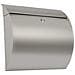 Aura E5405-12 Cassetta Postale Individuale In Acciaio Inossidabile, Di Grandi Dimensioni, Cassetta Della Posta, Riviste E Buste C4, Inox - Foto miniatura 1