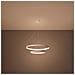 Sollux Lighting Lampadario Rio 2 55/78 Bianco Led 3000k Th. 176 - Moderno Lampadario Bianco 150x78x78 Cm - Foto miniatura 3