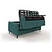 Scarlet Divano Letto Lineare Impermeabile T19 Petrolio - Foto miniatura 5