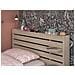 Letto 90 X 190/200 Cm Con Vani Portaoggetti Naturale - Tenalia - Foto miniatura 5