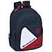 Zaino Scuola F.c. Barcelona Azzurro Rosso Granato (32 X 42 X 15 Cm) - Foto miniatura 1