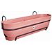 Vaso Rettangolare Da Balcone 70 Cm Rettangolare Rosa Plastica - Foto miniatura 1