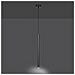 Lampada A Sospensione Selter - Nero - Acciaio Verniciato A Polvere - 8x120x8 Cm - Foto miniatura 3