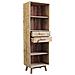 Libreria Scaffale In Legno Di Pino A 4 Ripiani Linea Classic - Foto miniatura 2