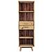 Libreria Scaffale In Legno Di Pino A 4 Ripiani Linea Classic - Foto miniatura 3