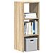 Libreria Impilabili Rovere Sonoma 30x30x80 Cm Legno Multistrato - Foto miniatura 1