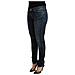 Jeans Slim Fit In Denim A Vita Bassa In Cotone Lavato Blu - W26 - Foto miniatura 2
