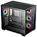 Case CG530 4F Midi ATX, ITX, micro ATX 3 Porte USB 3.2 Colore Nero (Finestrato) - Foto miniatura 1