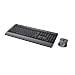 Trezo tastiera Mouse incluso Universale RF Wireless QWERTY Inglese UK Nero - Foto miniatura 5