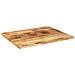 Piano Per Tavolo 90x80x3,8 Cm Rettangolare Legno Mango Grezzo - Foto miniatura 2