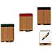 Pack 4 Notebook Bambu Gomma Lisa E Penna 10x13cm Assortito 4 Colori. - Foto miniatura 2