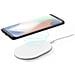 Caricabatterie Wireless 10w Ricarica Rapida 10,7x1x7,4 Cm. Colore Bianco - Foto miniatura 5