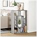 Libreria Grigio Sonoma 63x20x90 cm in Truciolato - Foto miniatura 4