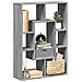 Libreria Grigio Sonoma 63x20x90 cm in Truciolato - Foto miniatura 2