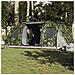 Tenda da Campeggio a Tunnel per 4 Persone Mimetico Impermeabile - Foto miniatura 1