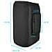 Custodia Protettiva Per Jbl Partybox Club 120 Con Due Tasche Laterali - Nero - Foto miniatura 4