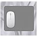 Tappetino Per Mouse In Silicone Antiscivolo Per Uso Domestico E In Ufficio Grey - Foto miniatura 3