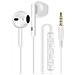 Auricolari Jack 3,5mm In-ear 1,2m Musica E Chiamate, Bianco - Foto miniatura 4