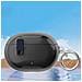 Custodia Protettiva In Tpu Compatibile Con Beats Studio Buds / Buds+ Con Blocco Galvanico Transparent+black - Foto miniatura 3