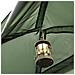 Tenda Da Campeggio 3 In 1 Con Ganci Per Lampada E Tasche, Verde - Foto miniatura 3