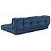 Cuscino per Divano Pallet 2 pcs Indaco Tessuto - Foto miniatura 3