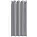 Tende con tende 2 pcs Grigio chiaro Poliestere - Foto miniatura 4