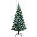 Albero di Natale artificiale con luci integrate Verde 180 cm - Foto miniatura 3