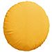 Cuscini per Seduta 2 pcs Giallo Chiaro Ø 80 cm Tessuto in Cords - Foto miniatura 5