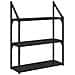 Scaffale da parete Rovere Nero 60 x 21 x 78,5 cm - Foto miniatura 1