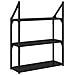 Scaffale da parete Rovere Nero 60 x 21 x 78,5 cm - Foto miniatura 7