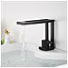 Rubinetto per lavabo da bagno, Blackswan, tipo M156, modello nero opaco, misura 18 cm - Foto miniatura 2