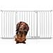 Bettacare Cancelletto Per Cani Elite Con Montaggio A Pressione, 143cm - 152cm, Bianco Opaco - Foto miniatura 1
