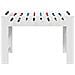 Tavolo da Foosball Bianco 125 x 60,5 x 80 cm Legno multistrato - Foto miniatura 4