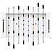 Tavolo da Foosball Bianco 125 x 60,5 x 80 cm Legno multistrato - Foto miniatura 6