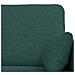 Divano 2 pcs Verde Scuro 198 x 78 x 80 cm Tessuto - Foto miniatura 6