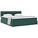 Letto con Contenitore con materasso Verde Scuro 100 x 200 cm - Foto miniatura 3