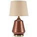 Lampada Da Tavolo Rosenthal -c- In Vetro Marrone Con Base Tondeggiante Ø 35,5 Cm - Foto miniatura 1