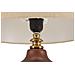 Lampada Da Tavolo Rosenthal -c- In Vetro Marrone Con Base Tondeggiante Ø 35,5 Cm - Foto miniatura 3