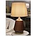 Lampada Da Tavolo Rosenthal -c- In Vetro Marrone Con Base Tondeggiante Ø 35,5 Cm - Foto miniatura 6