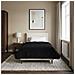 Duvet Estivo Nero 140 x 220 cm Microfibra e Fleece Teddy - Foto miniatura 2