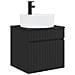 Mobile lavabo da parete Nero 49 x 44,5 x 65 cm - Foto miniatura 1