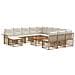 Set Divano da Giardino 6 pcs polyrattan - Foto miniatura 1