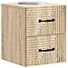 Mobiletto da notte a muro 2 pcs Rovere Sonoma 34,5 x 33 x 40 cm - Foto miniatura 2